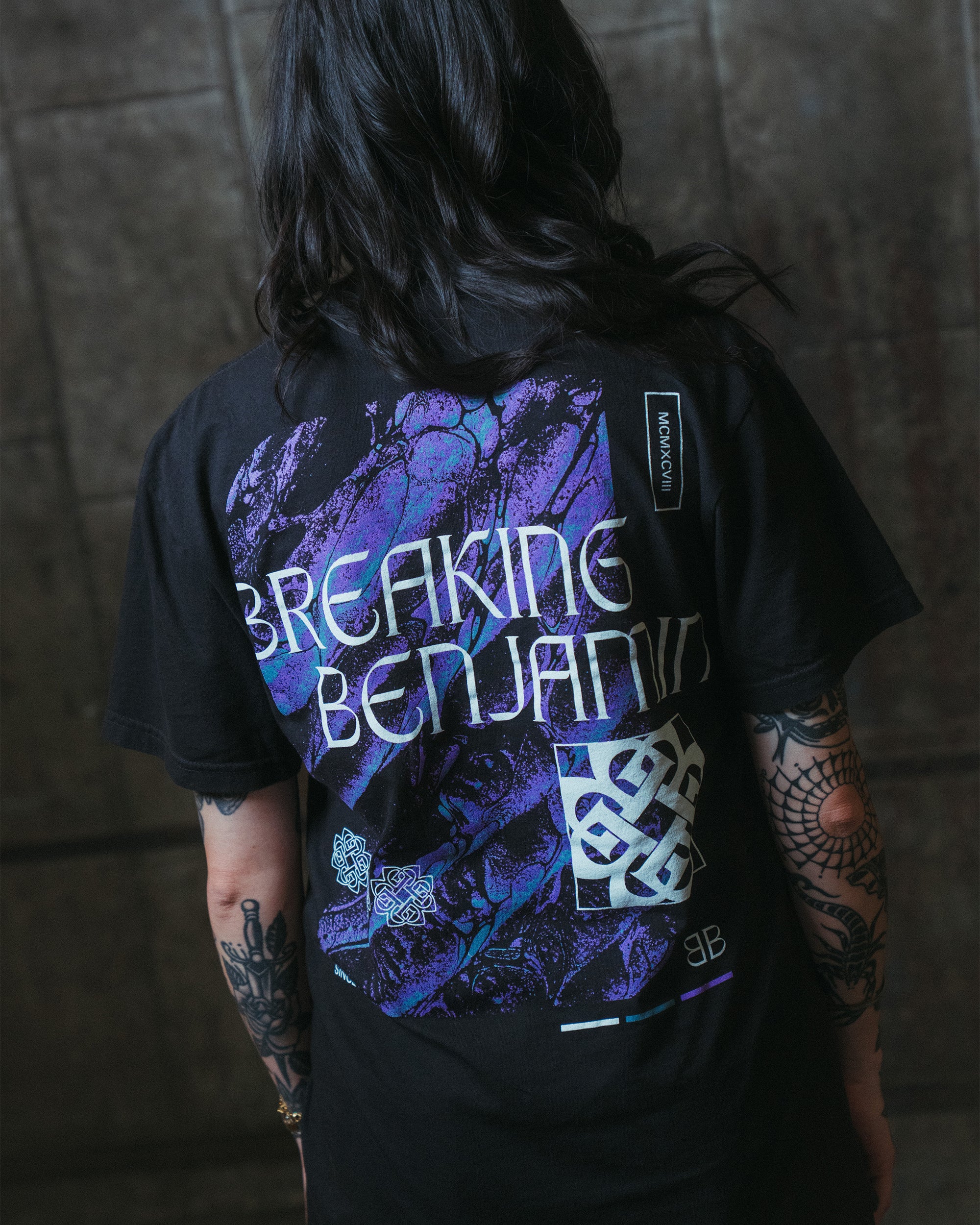 Digital Black Tee-4