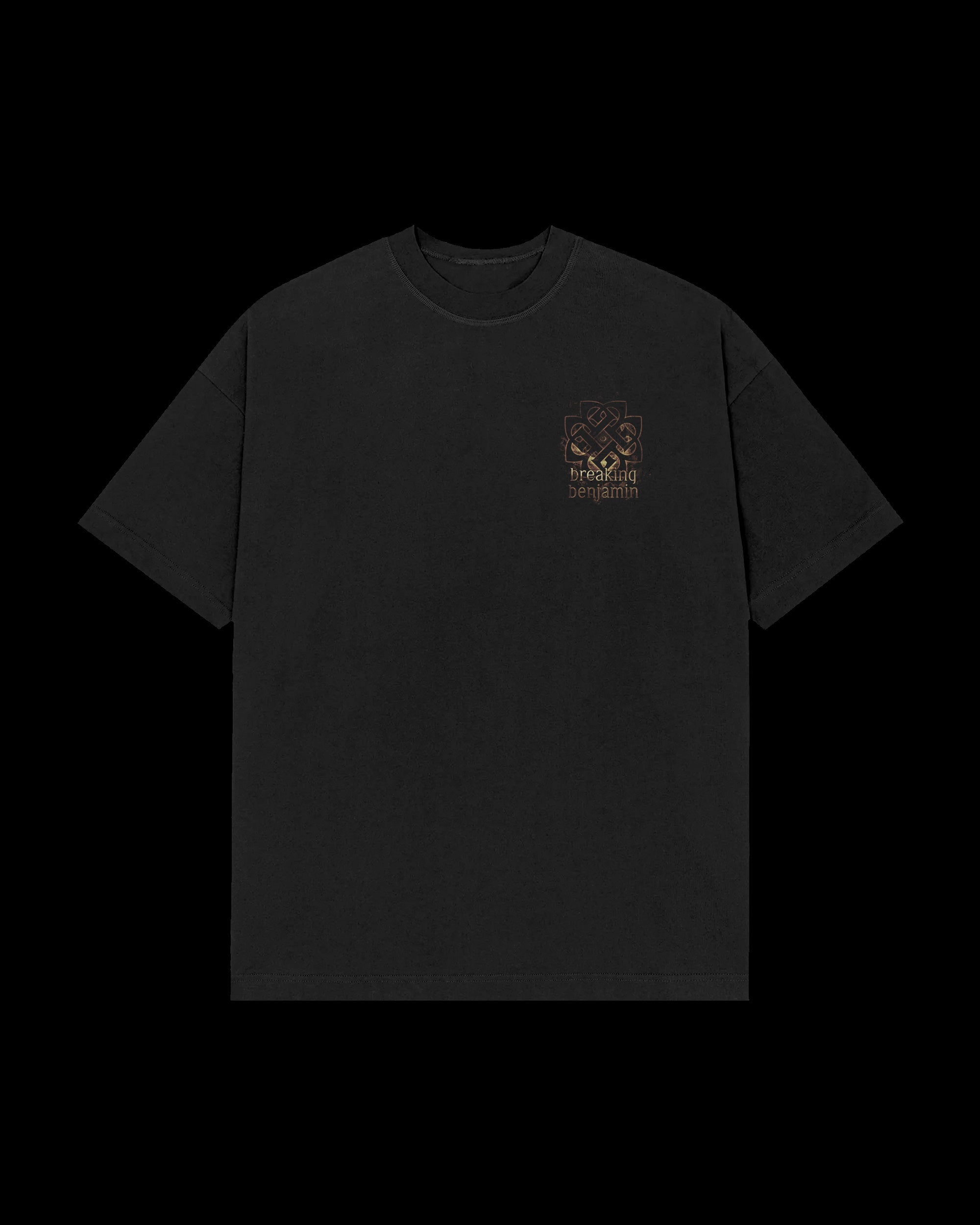 Clouds Black Tee