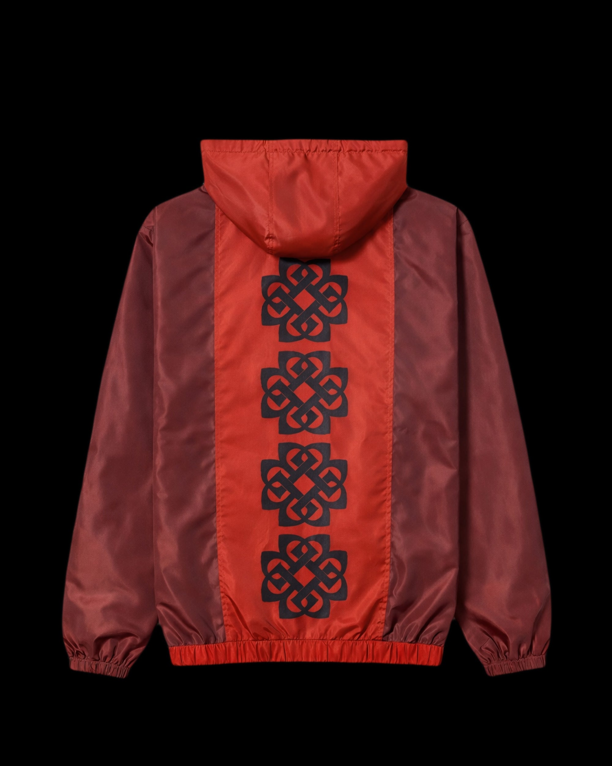 Shatter Red Windbreaker-3