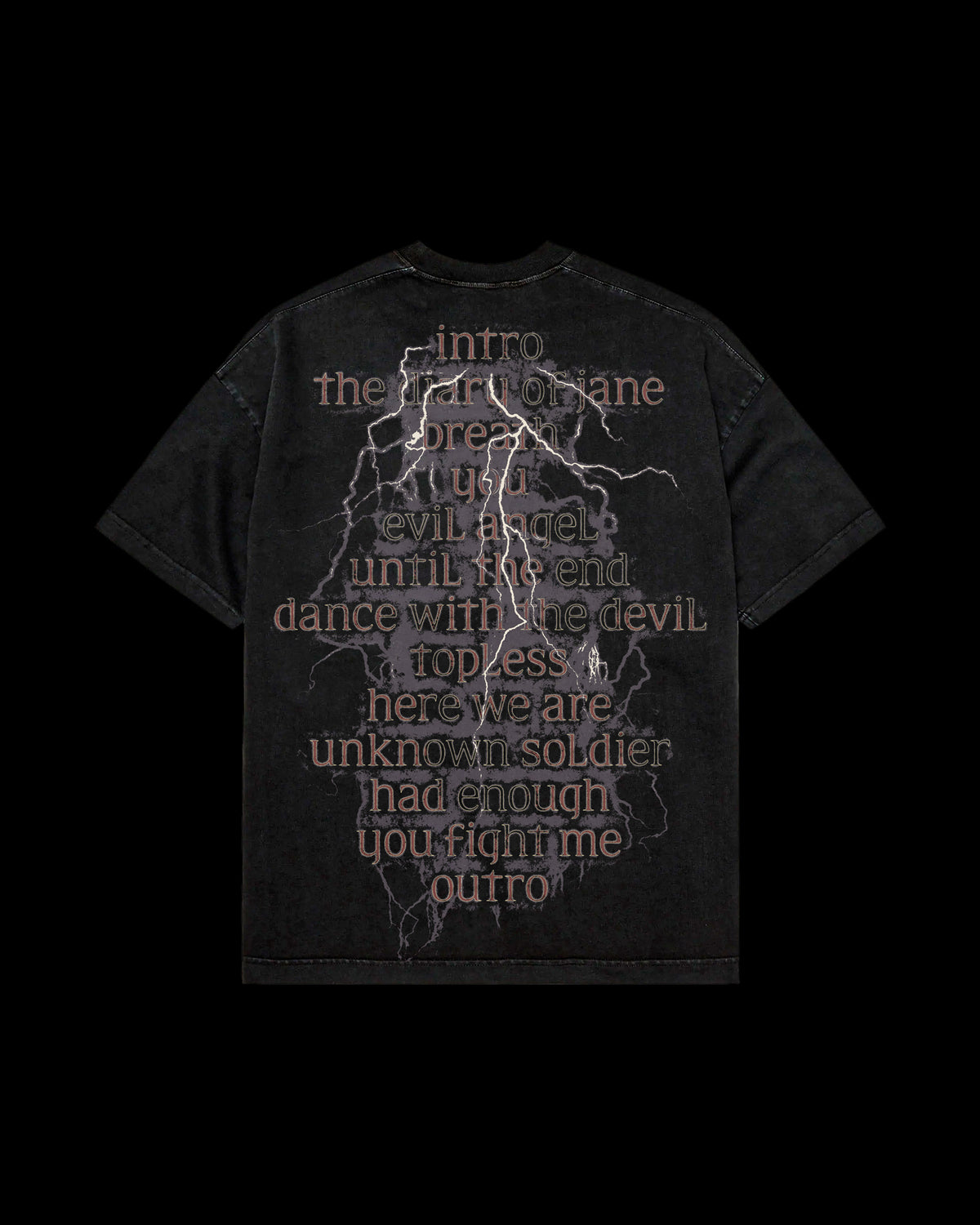 Phobia Track List Tee