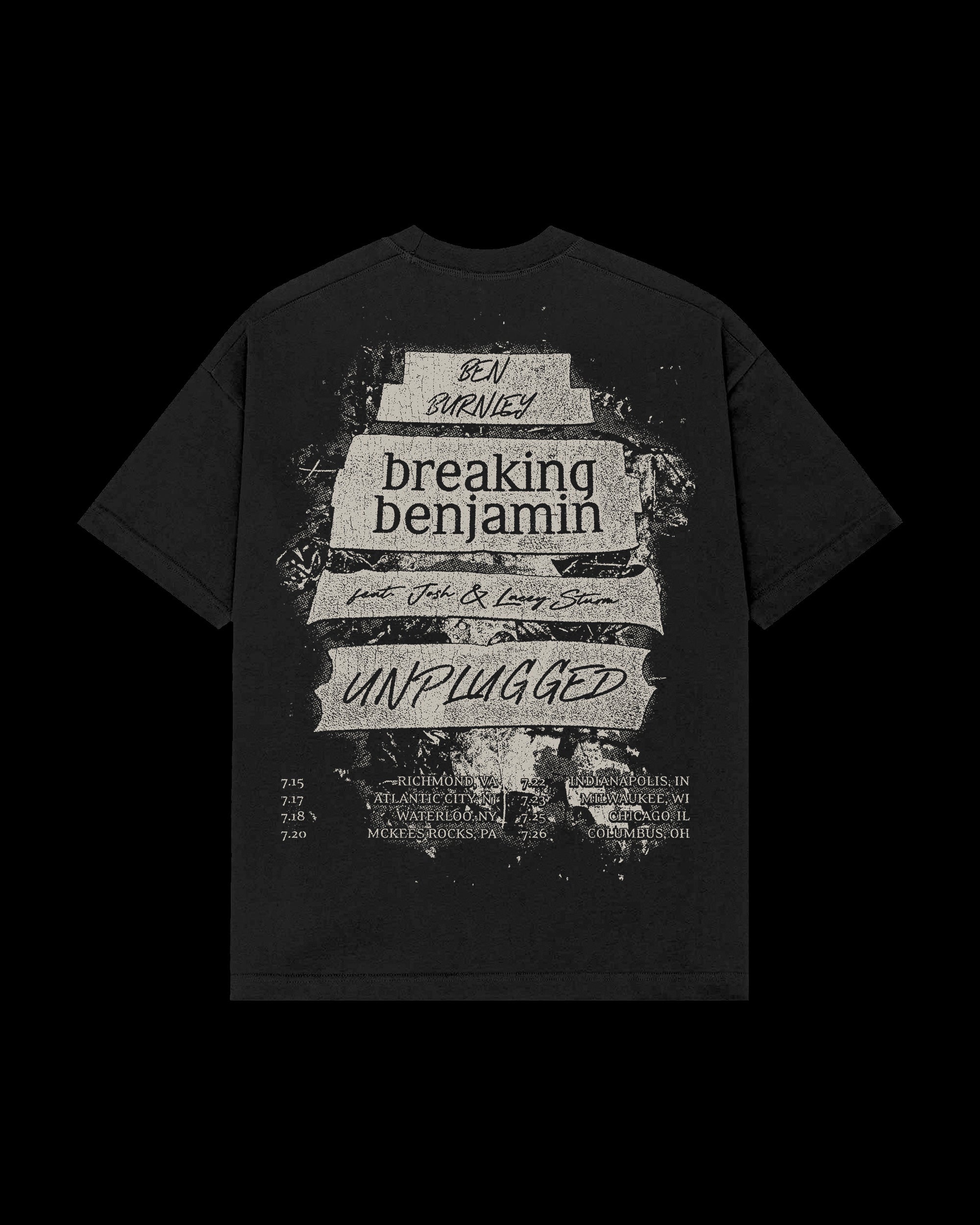 Unplugged Tour Black Tee